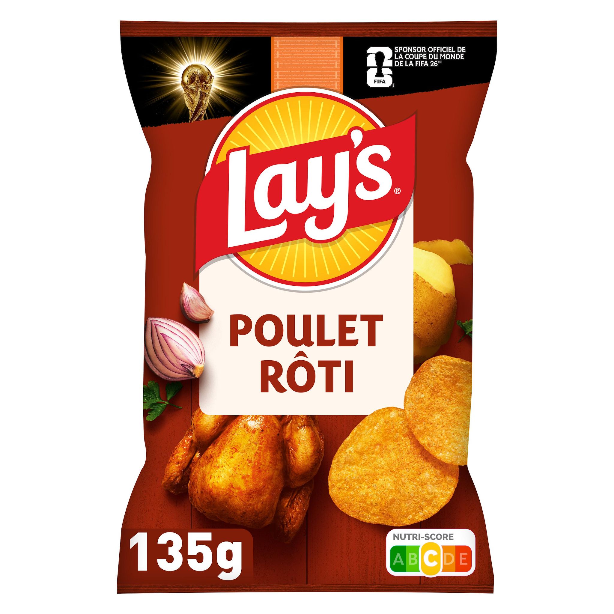 Lay's Poulet Rôti 135g — livraison Toulouse nuit